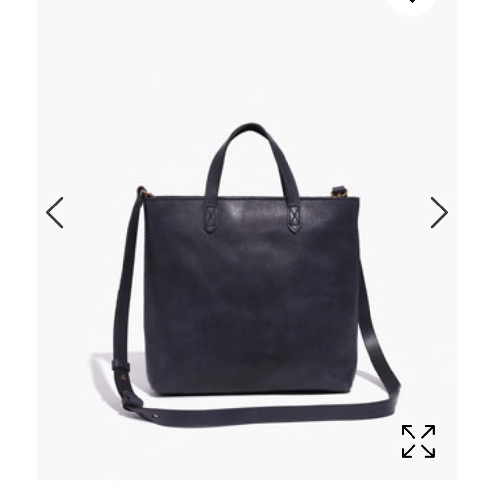 Madewell Zip Top Transport Cross Body True Black